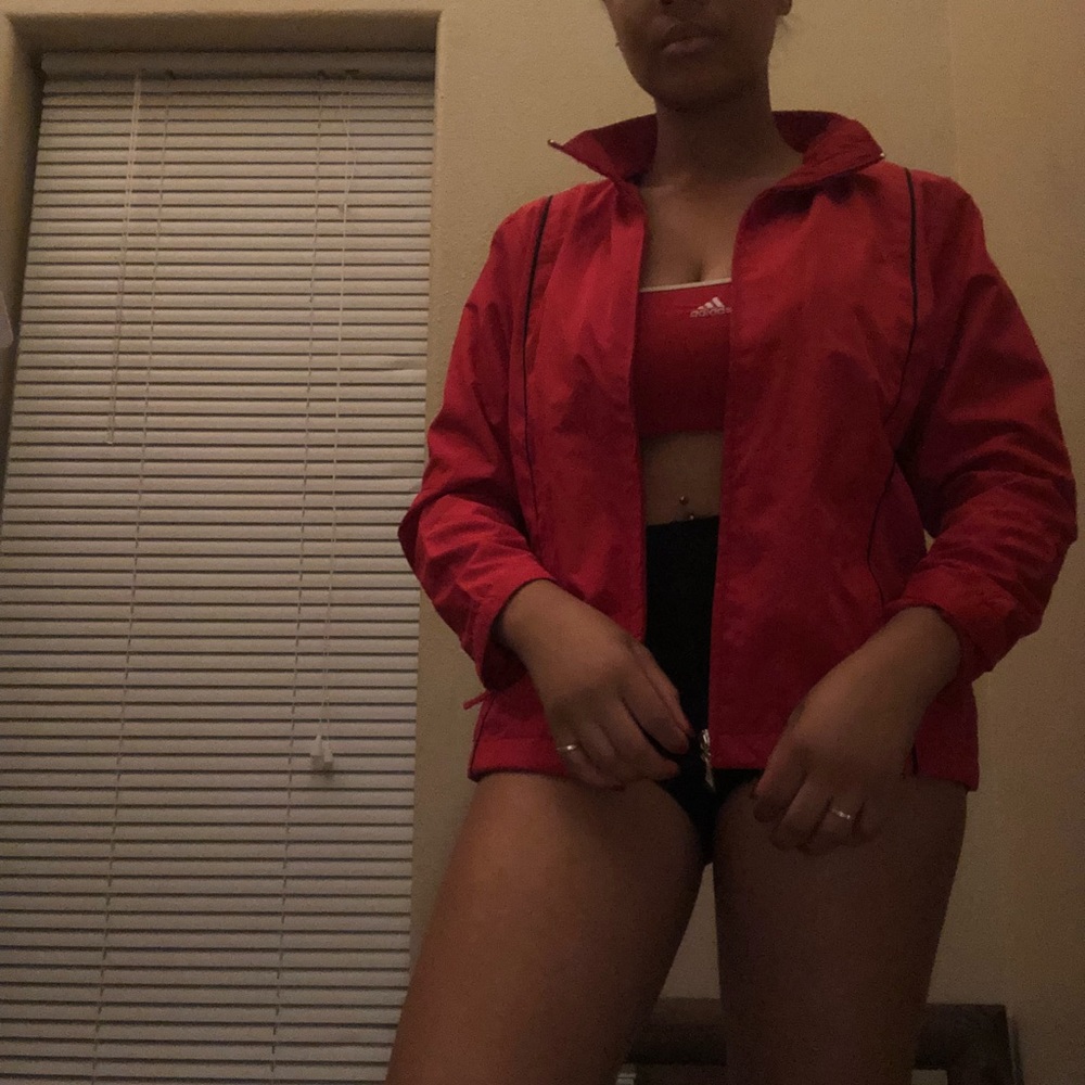 Tri mountain waterproof windbreaker